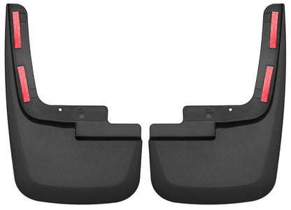 Husky Liners 2015 Ford F-150 w/ OE Fender Flares Mud Guards Black Front Mud Guards