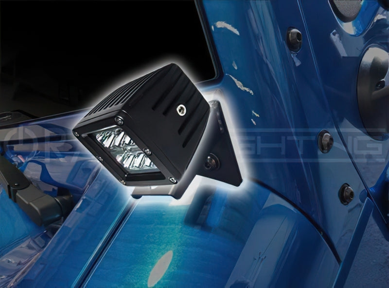 Oracle Jeep JK Lower Windshield Mount Brackets/Lights Combo