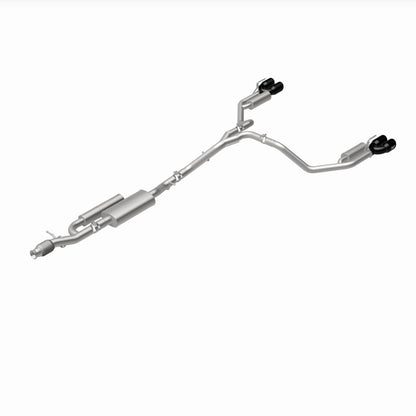 MagnaFlow 2021 Chevrolet Tahoe V8 5.3L Street Series Cat-Back Exhaust - Black Chrome Tips