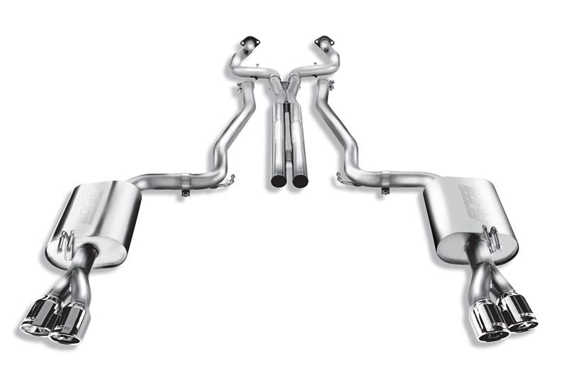 Borla 08-09 Pontiac G8/GT 6.0L 8cyl SS Catback Exhaust w/ X Pipe