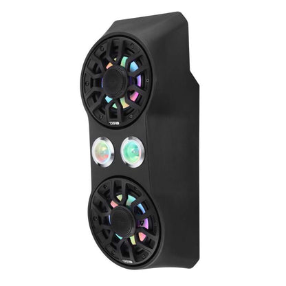 DS18 RZR Pro 20-24 Waterfall Center Console Enclosure IP65 2 x NXL-IQ6BK & PRO-TW7LD Included