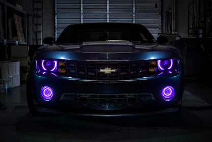Oracle 10-13 Chevrolet Camaro LED Fog Light Halo Kit - UV/Purple