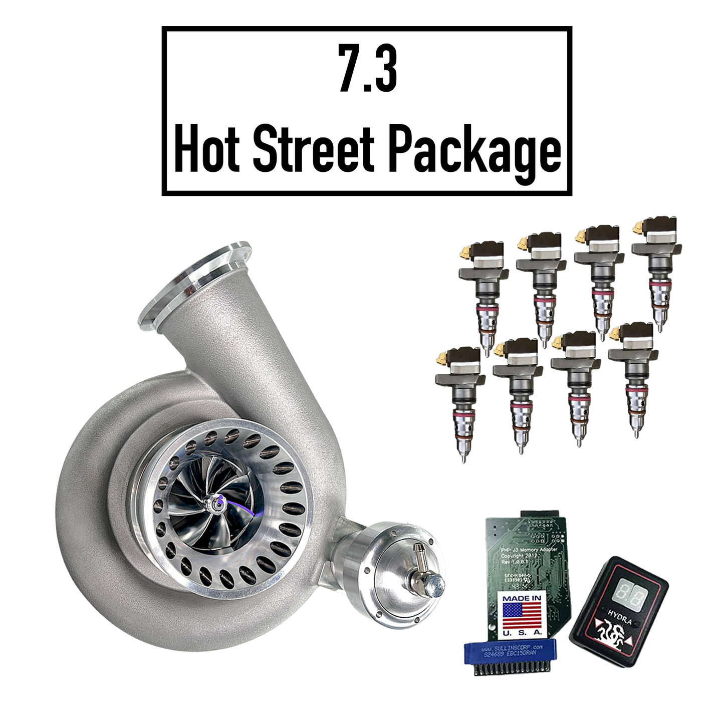 KC package Hot Street Package - 7.3 Powerstroke (1994.5-2003)