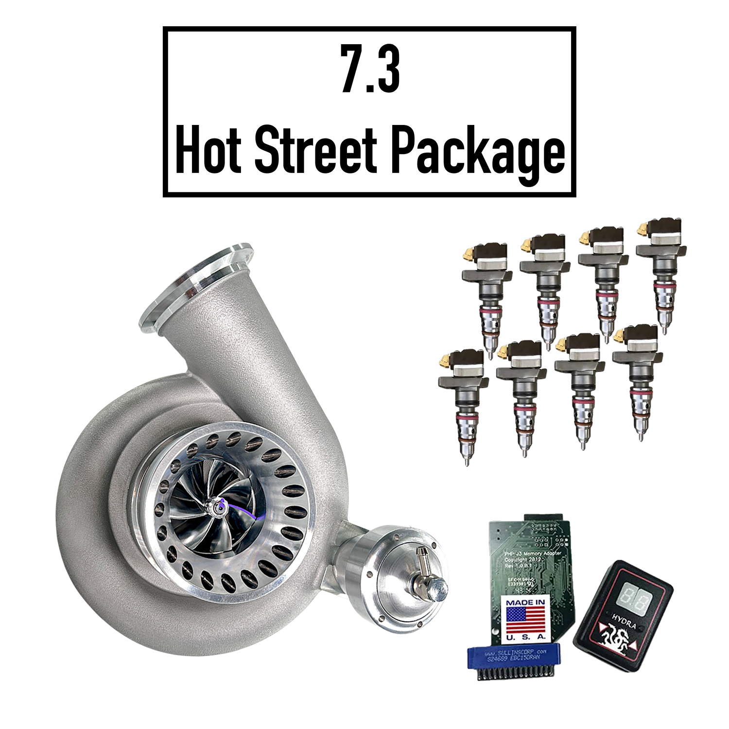 KC package Hot Street Package - 7.3 Powerstroke (1994.5-2003)