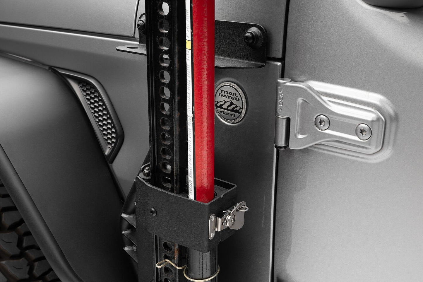 Exterior Jack Mount Textured Black 2018-2026 Jeep Wrangler JL 2/4 Door 2020-2025 Jeep Gladiator Go Rhino