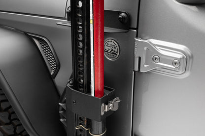 Exterior Jack Mount Textured Black 2018-2026 Jeep Wrangler JL 2/4 Door 2020-2025 Jeep Gladiator Go Rhino