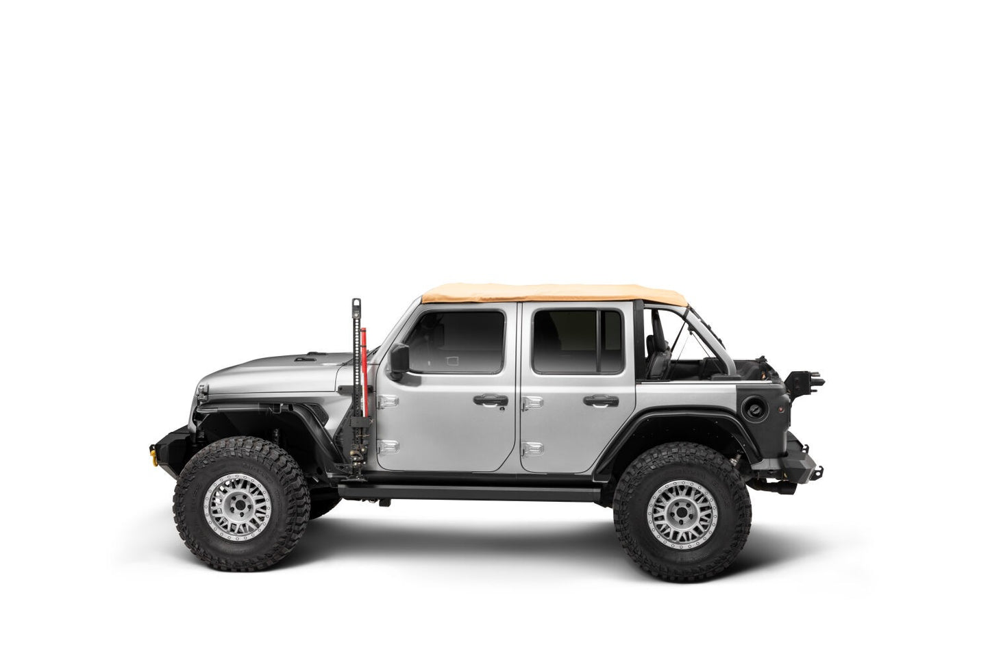 Exterior Jack Mount Textured Black 2018-2026 Jeep Wrangler JL 2/4 Door 2020-2025 Jeep Gladiator Go Rhino