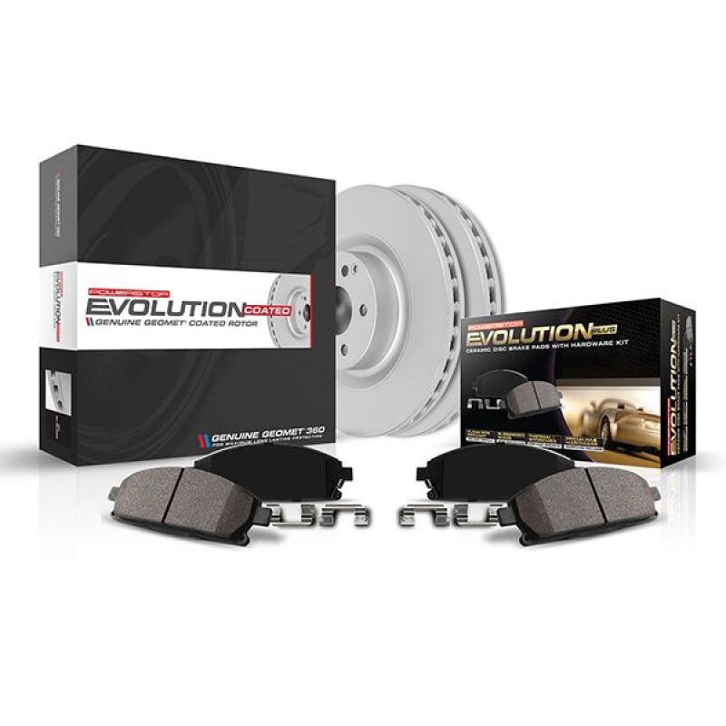 Power Stop 05-06 Toyota Camry Front and Rear Z17 Coated Brake Kit
