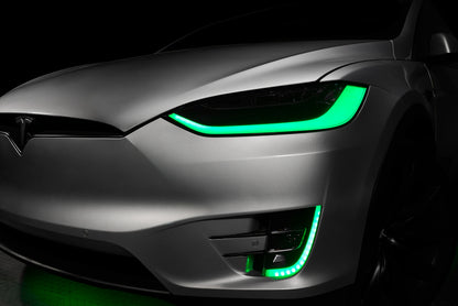 ORACLE Lighting 16-21 Tesla Model X Dynamic ColorSHIFT Headlight & Fog Light DRL Kit