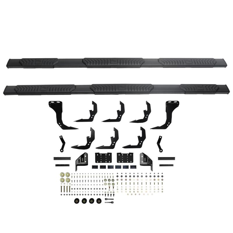 Westin 2019-2026 Chevrolet Silverado/Sierra 1500 Crew Cab (6.5ft) R5 Modular Nerf Step Bars - Black