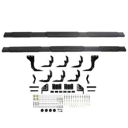 Westin 2019-2026 Chevrolet Silverado/Sierra 1500 Crew Cab (6.5ft) R5 Modular Nerf Step Bars - Black