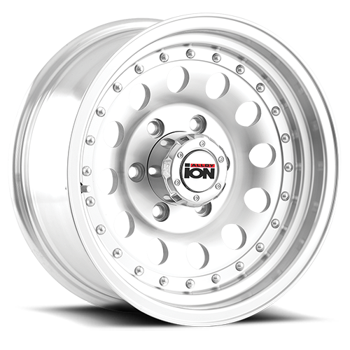 Cast Aluminum Wheels 71 14x6 Machined Silver ION Wheels