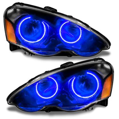 Oracle 02-04 Acura RSX LED Headlight Halo Kit - Blue