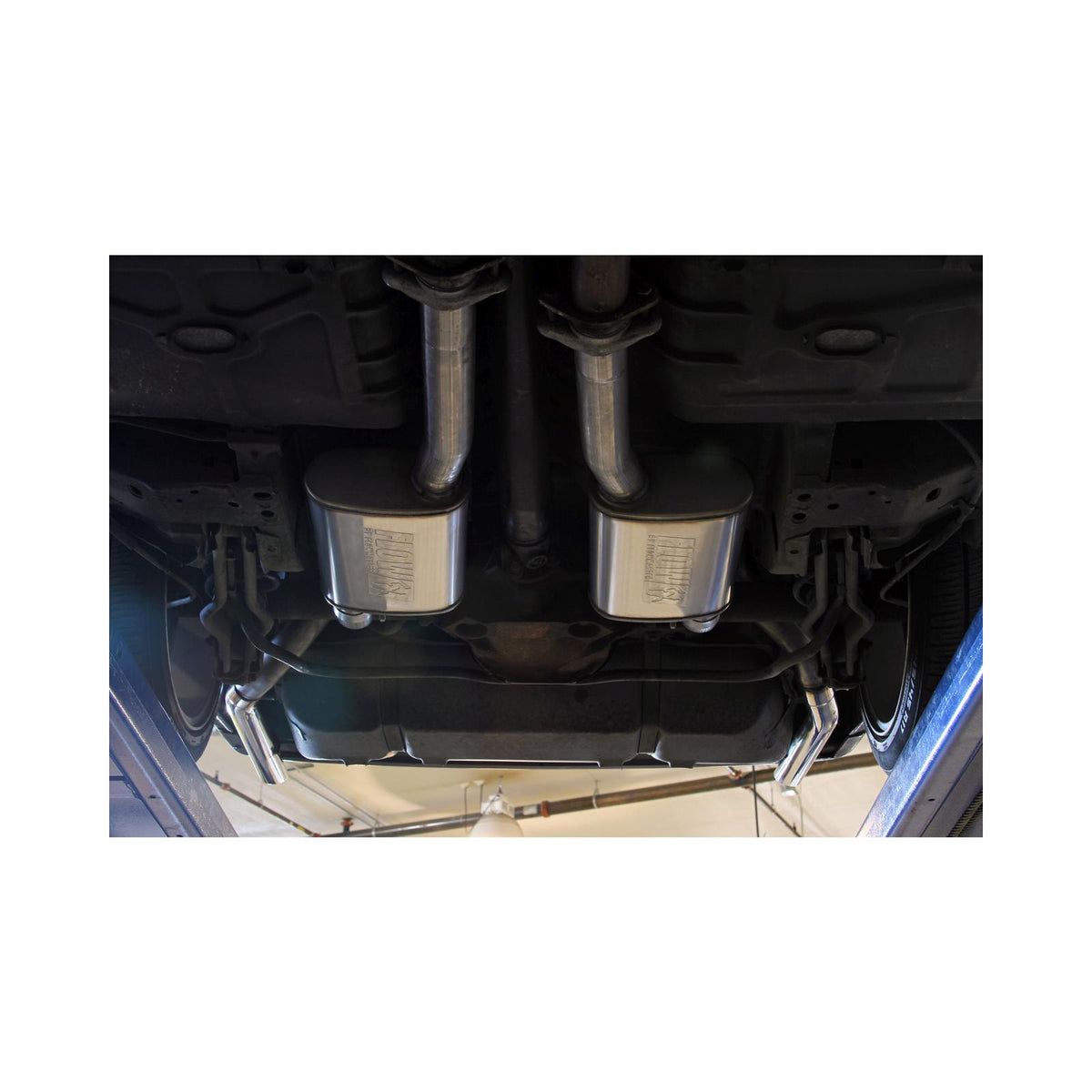 Flow Fx Cat-Back Exhaust System 1986-1993 Ford Mustang Lx 5.0L (1986 Gt) Flow Fx Cat-Back, 2.5 Inch 409 Stainless Steel Exhaust System Flowmaster