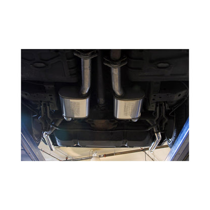 Flow Fx Cat-Back Exhaust System 1986-1993 Ford Mustang Lx 5.0L (1986 Gt) Flow Fx Cat-Back, 2.5 Inch 409 Stainless Steel Exhaust System Flowmaster