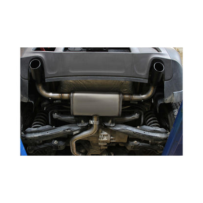Flow Fx Cat-Back Exhaust System Fits 2014-2022 Jeep Cherokee 3.2-Liter, Flow Fx Cat-Back 2.5-Inch Stainless Steel Exhaust System, 3.5-Inch Black Ceramic Tips, Dual Out Rear Exit Flowmaster