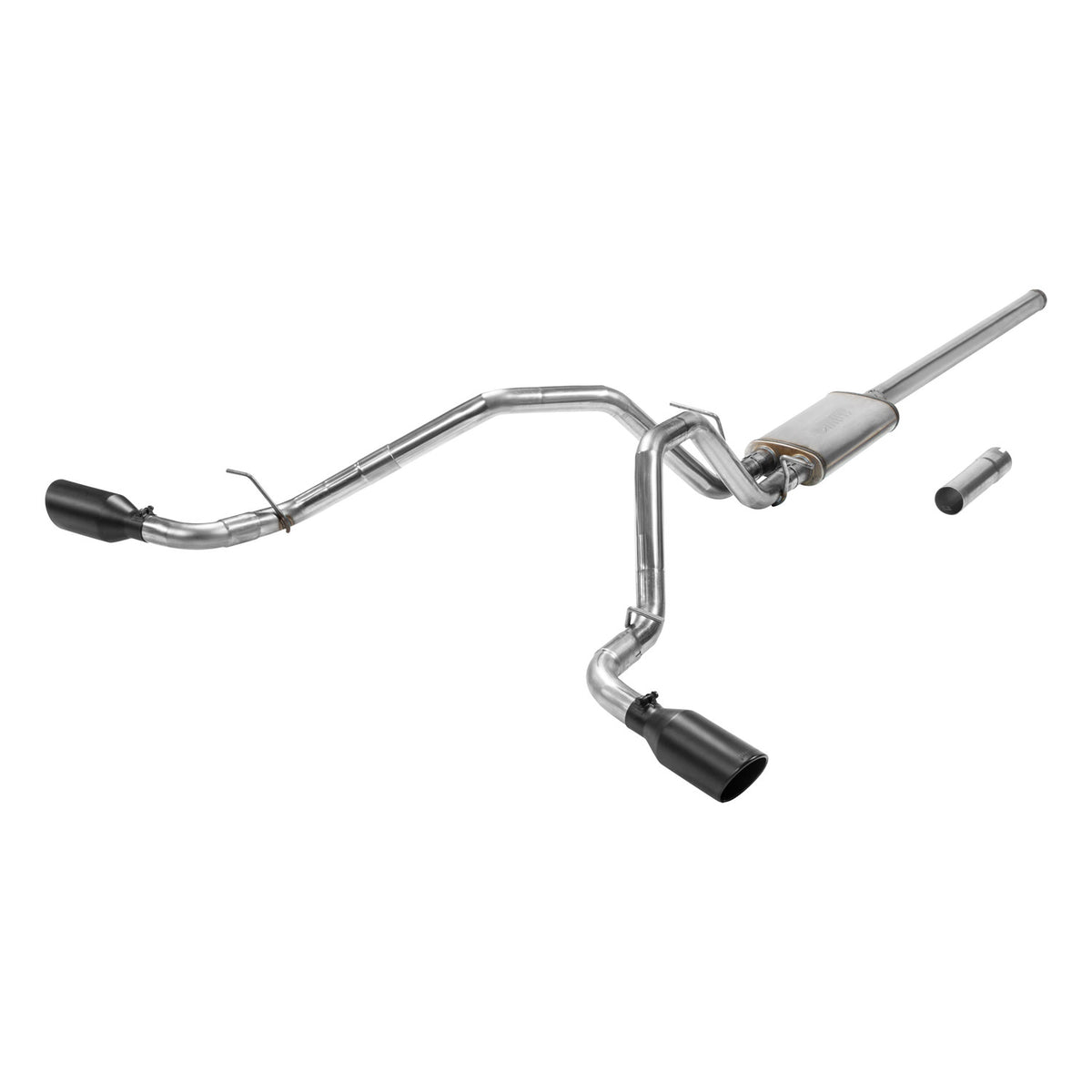 Flow Fx Cat-Back Exhaust System 2009-2013 Silverado/Sierra 1500, 5.3L Engine, Both 2/4Wd With 143.5 And 157.5-Inch Wheelbases Aggressive To Moderate Sound Flowmaster