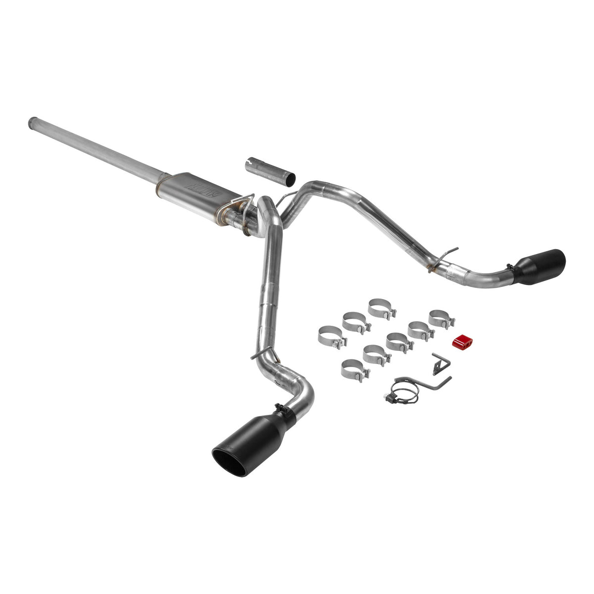 Flow Fx Cat-Back Exhaust System 2009-2013 Silverado/Sierra 1500, 5.3L Engine, Both 2/4Wd With 143.5 And 157.5-Inch Wheelbases Aggressive To Moderate Sound Flowmaster