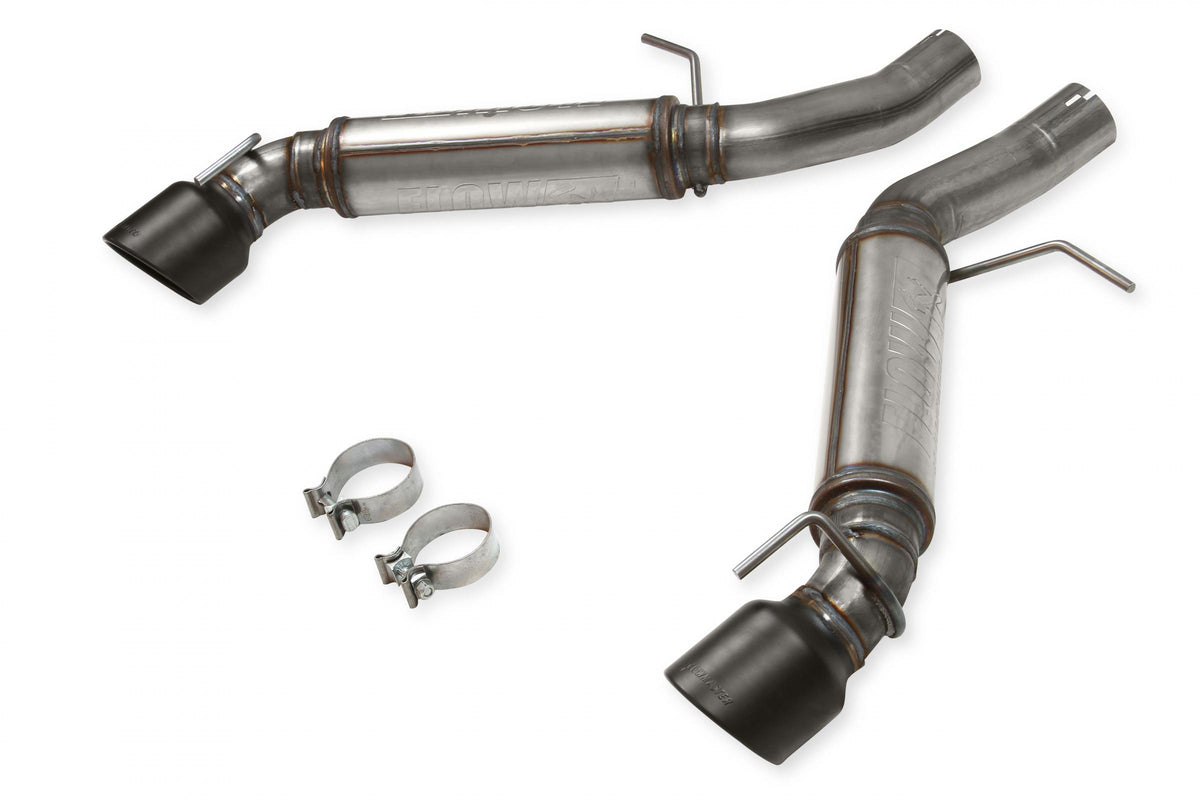 Flow Fx Axle-Back Exhaust System Fits 2016-2024 Chevrolet Camaro SS With 6.2L Engine Aggressive To Moderate Sound Flowmaster