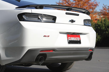 Flow Fx Axle-Back Exhaust System Fits 2016-2024 Chevrolet Camaro SS With 6.2L Engine Aggressive To Moderate Sound Flowmaster