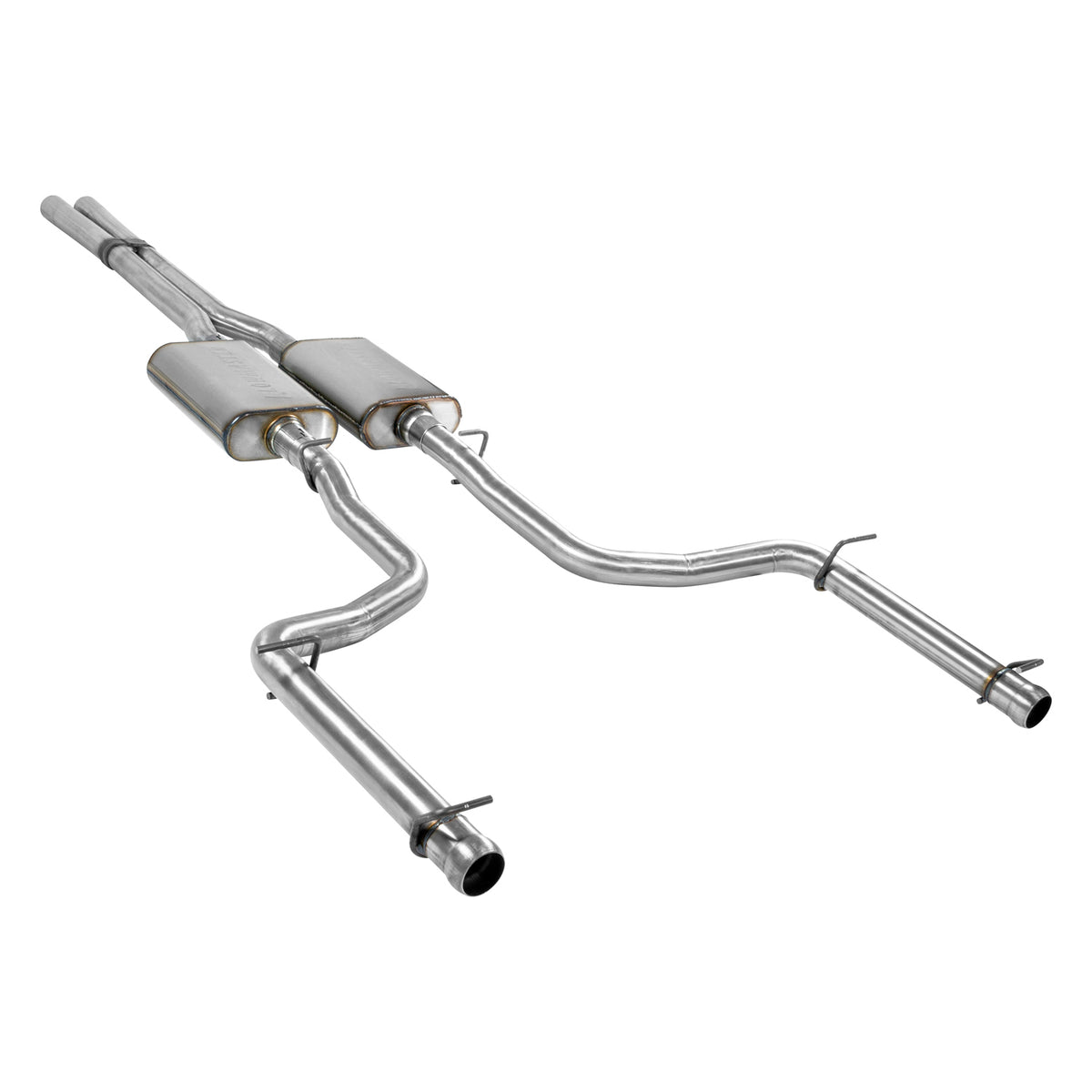 Flow Fx Cat-Back Exhaust System 2009-2014 Challenger R/T 5.7L Hemi Engine Aggressive To Moderate Sound Flowmaster