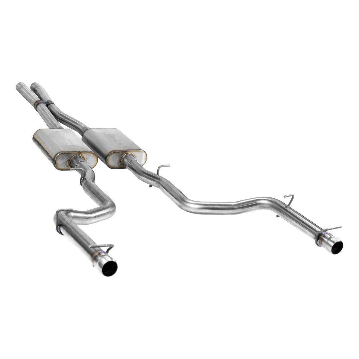 Flow Fx Cat-Back Exhaust System Fits 2015-2016 Dodge Challenger R/T With 5.7L Engine Aggressive To Moderate Sound Flowmaster