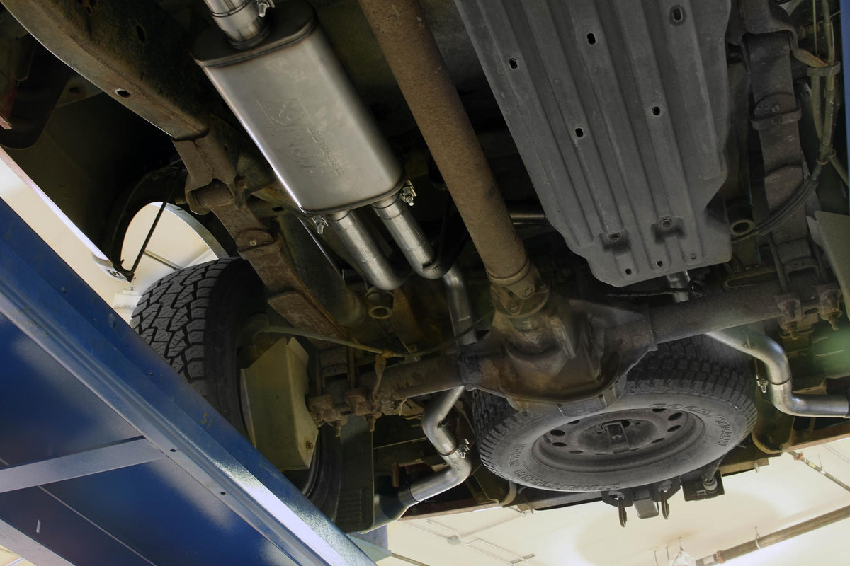Flow Fx Cat-Back Exhaust System Fits 2004-2008 Ford F-150 Trucks, 4.6L, 5.4L Engine, 2/4 Wheel Drive, All Wheelbases Moderate Sound Flowmaster
