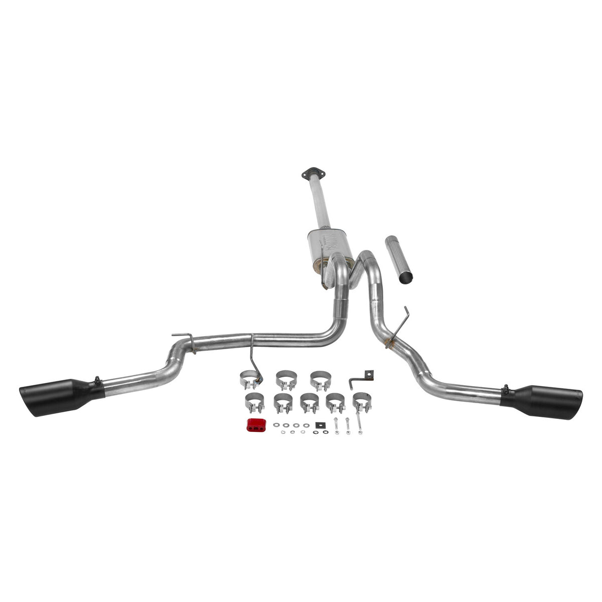 Flow Fx Cat-Back Exhaust System Fits 2015-2020 Ford F-150 With 2.7L/3.3L/3.5L Ecoboost, 3.5L Tivct Or 5.0L Engine Aggressive To Moderate Sound Flowmaster