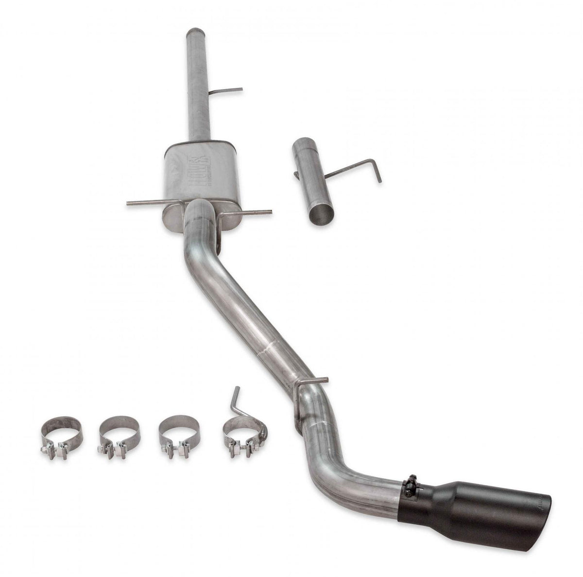 Flow Fx Cat-Back Exhaust System Fits 2009-2013 Silverado/Sierra 1500, 4.8L And 5.3L Engines 2/4Wheel Drive, 143.5 & 157.5-Inch Wheelbases Aggressive To Moderate Sound Flowmaster