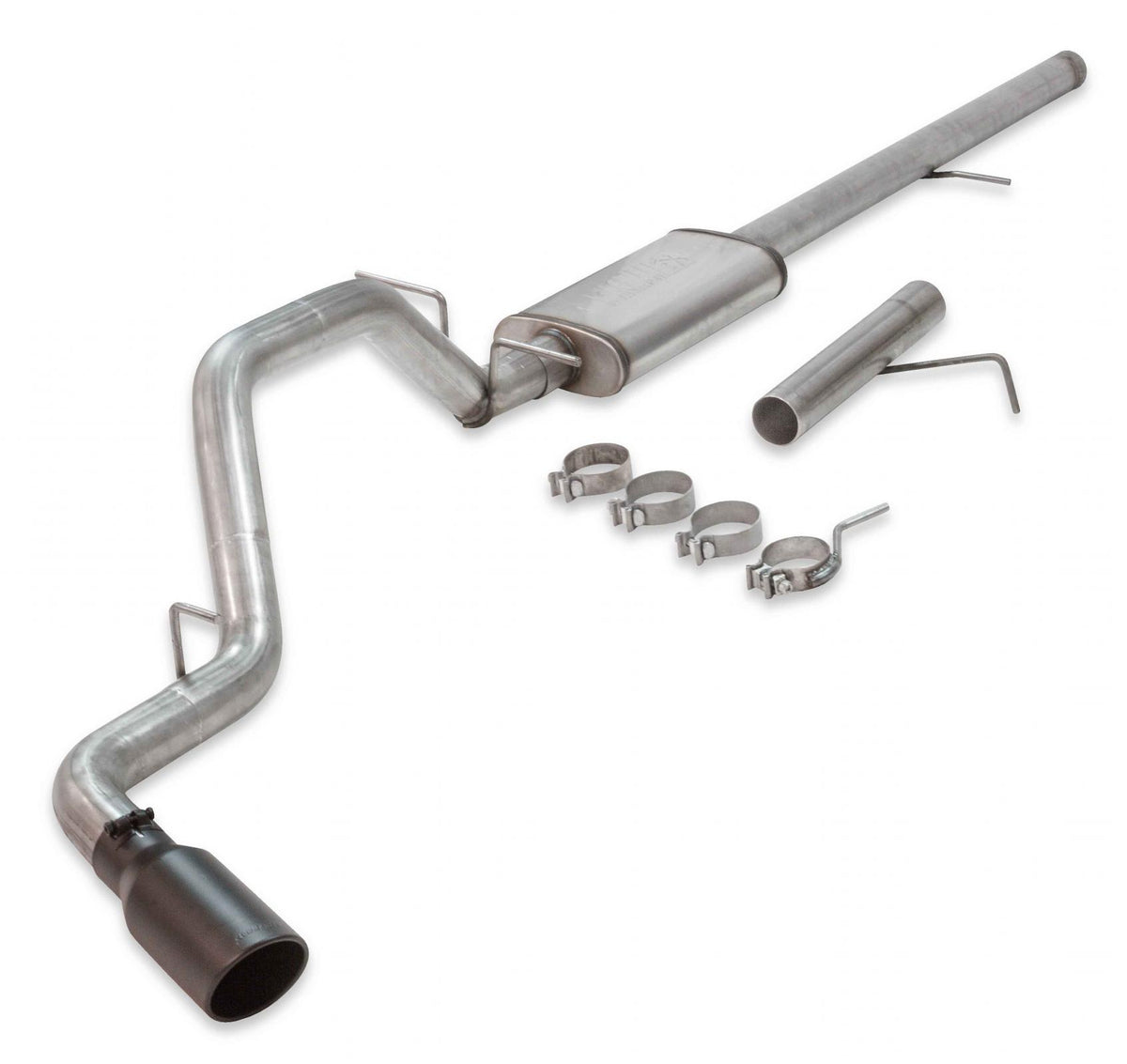 Flow Fx Cat-Back Exhaust System Fits 2009-2013 Silverado/Sierra 1500, 4.8L And 5.3L Engines 2/4Wheel Drive, 143.5 & 157.5-Inch Wheelbases Aggressive To Moderate Sound Flowmaster