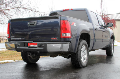 Flow Fx Cat-Back Exhaust System Fits 2009-2013 Silverado/Sierra 1500, 4.8L And 5.3L Engines 2/4Wheel Drive, 143.5 & 157.5-Inch Wheelbases Aggressive To Moderate Sound Flowmaster