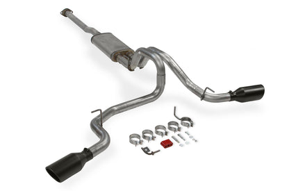 Flow Fx Cat-Back Exhaust System Fits 2005-2015 Toyota Tacoma 4.0L Engine, Flow Fx Stainless Steel, Dual Exit, Cat-Back Exhaust System, 2/4 Wd And All Wheelbases Moderate Sound Flowmaster