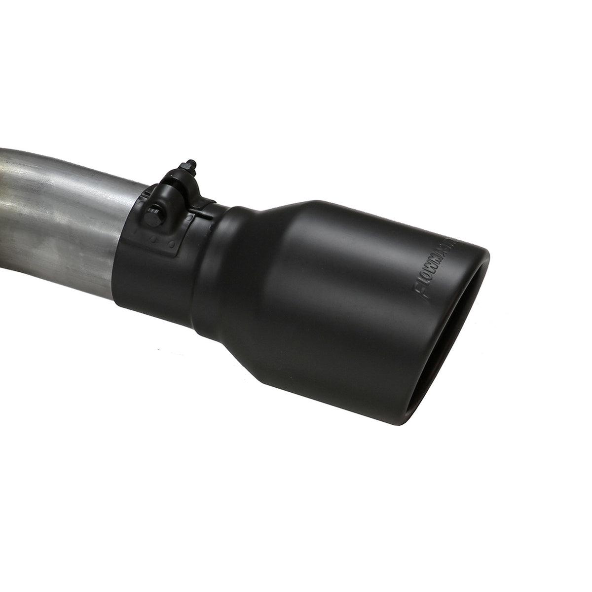 Flow Fx Axle-Back Exhaust System Fits 2011-2014 Ford Mustang 3.7-Liter, Flow Fx Axle-Back 2.5-Inch Stainless Steel Exhaust System, 4.0-Inch Black Ceramic Tips, Dual Out Rear Exit Flowmaster