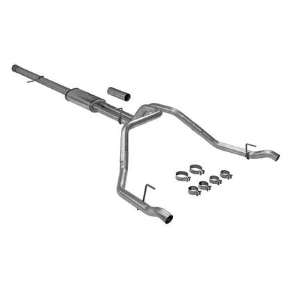 Flow Fx Cat-Back Exhaust System Fits 2019-2023 Silverado/Sierra 1500 6.2L V8 Flow Fx 3.5 Inch To Dual 2.5 Inch Cat-Back, Dual Rear Exit, Stainless Steel Exhaust System Flowmaster