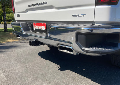 Flow Fx Cat-Back Exhaust System Fits 2019-2023 Silverado/Sierra 1500 6.2L V8 Flow Fx 3.5 Inch To Dual 2.5 Inch Cat-Back, Dual Rear Exit, Stainless Steel Exhaust System Flowmaster
