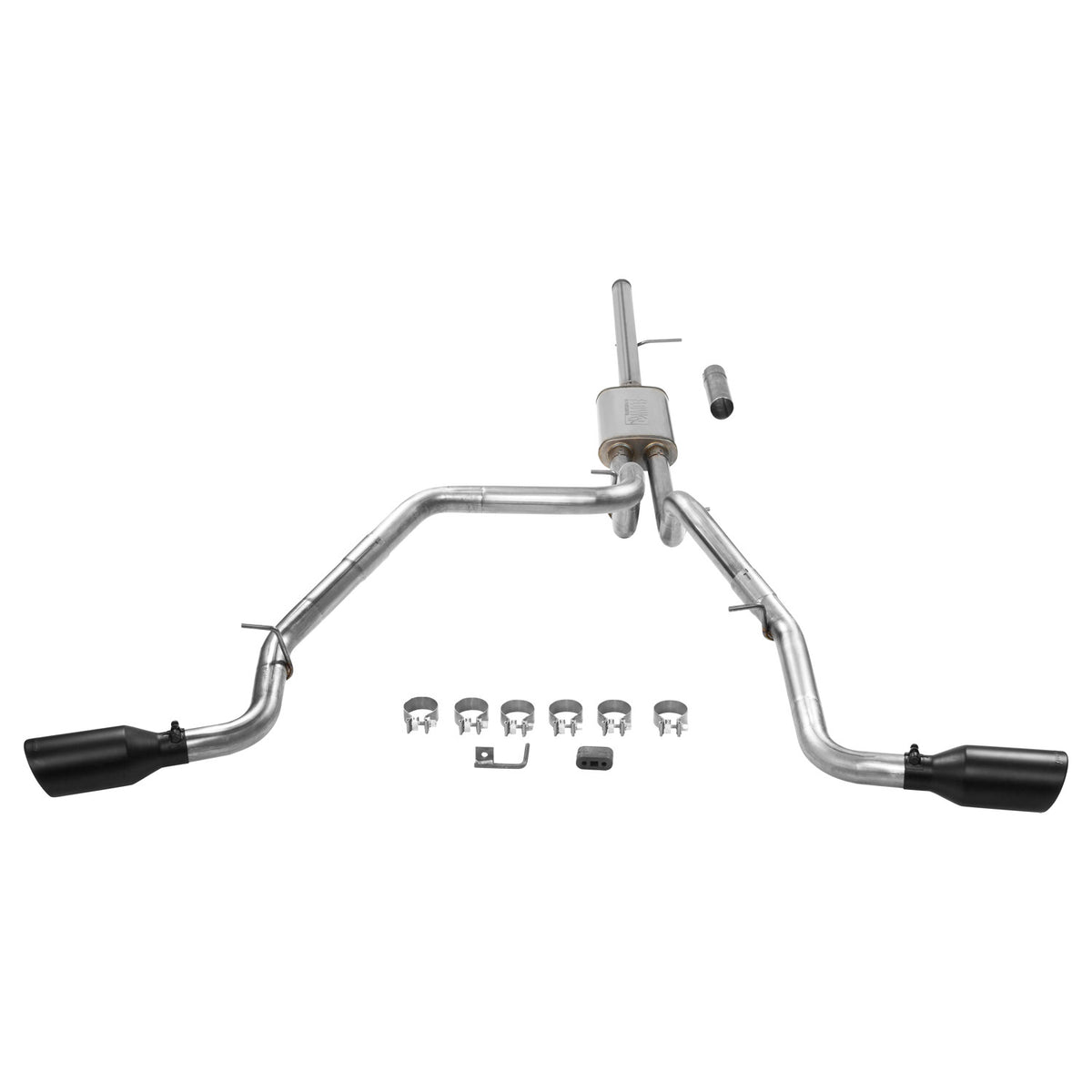 Flow Fx Cat-Back Exhaust System Fits 2019-2026 Chevrolet Silverado 1500/Gmc Sierra 1500 Crew Cab And Double Cab Models With 5.3L Engine Aggressive To Moderate Sound Flowmaster