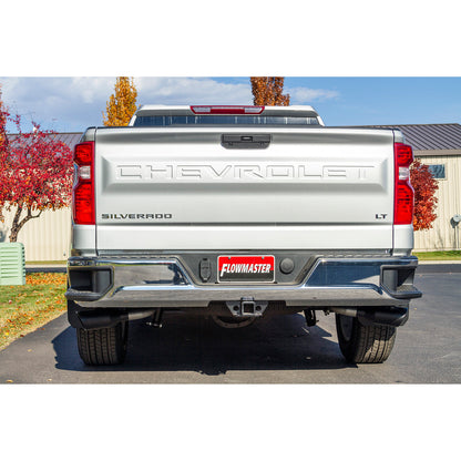 Flow Fx Cat-Back Exhaust System Fits 2019-2026 Chevrolet Silverado 1500/Gmc Sierra 1500 Crew Cab And Double Cab Models With 5.3L Engine Aggressive To Moderate Sound Flowmaster
