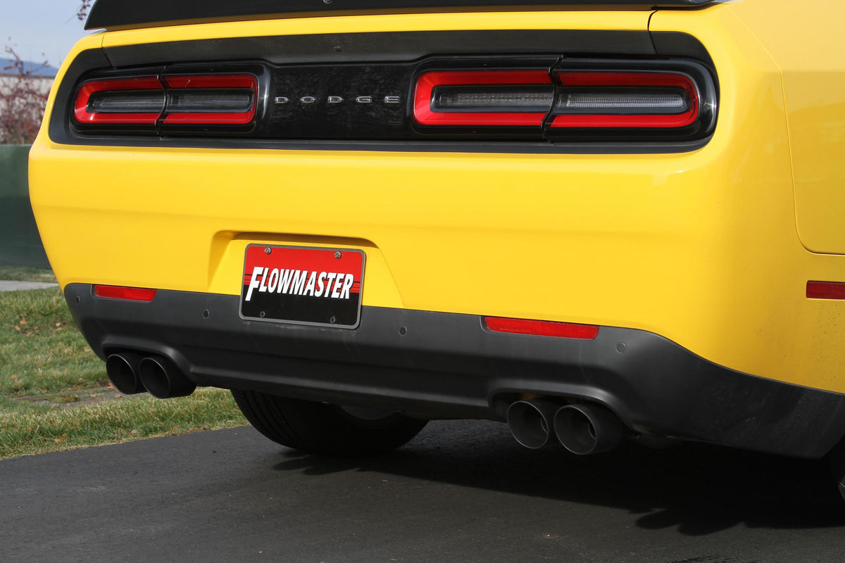 Flow Fx Cat-Back Exhaust System 2017-2023 Dodge Challenger R/T & T/A With 5.7L Engine Aggressive To Moderate Sound Flowmaster
