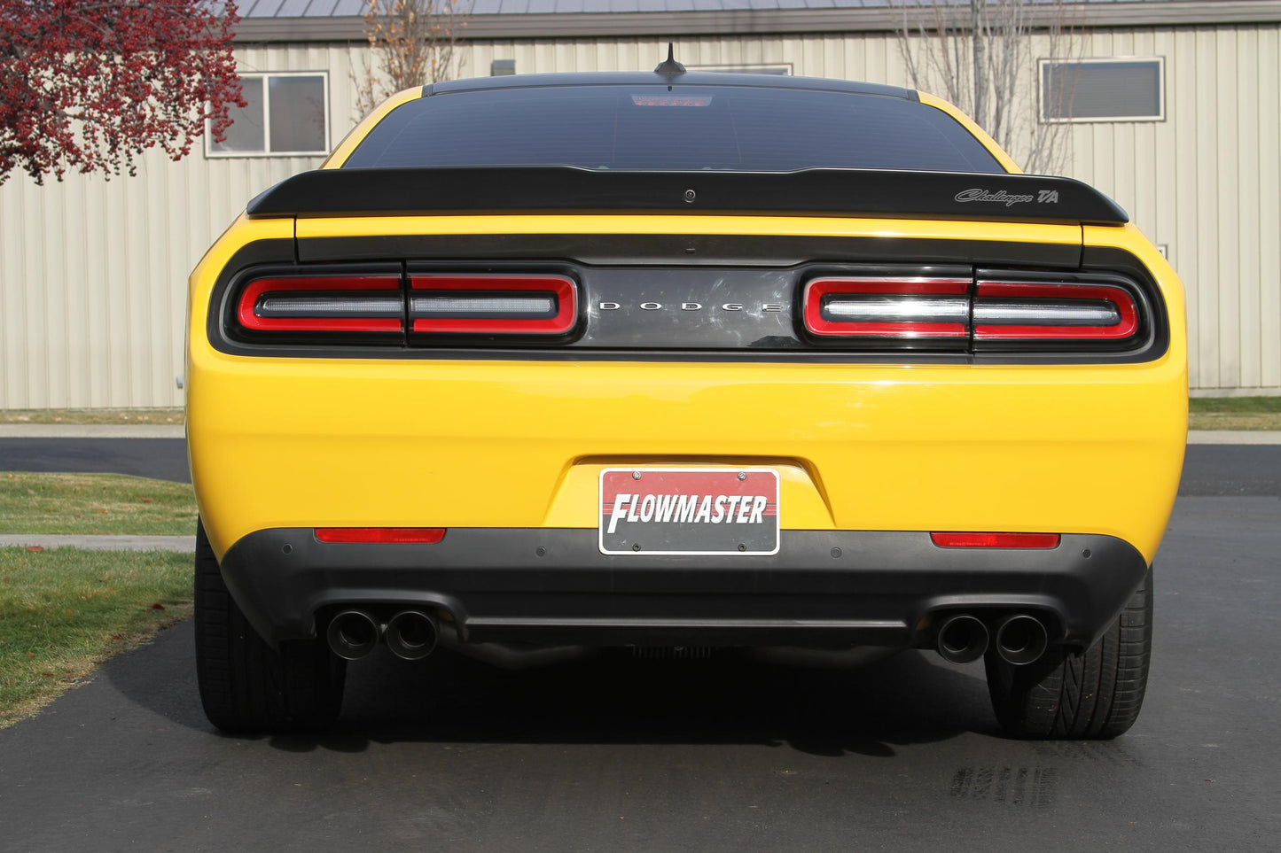 Flow Fx Cat-Back Exhaust System 2017-2023 Dodge Challenger R/T & T/A With 5.7L Engine Aggressive To Moderate Sound Flowmaster