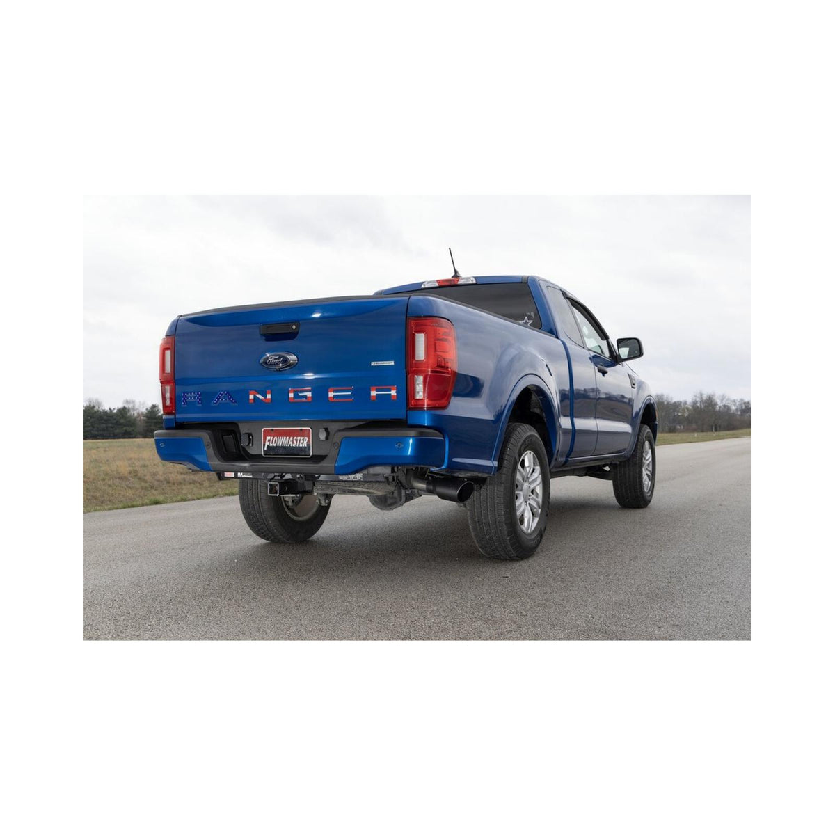 Flow Fx Cat-Back Exhaust System Fits 2019-2023 Ford Ranger 2.3L Ecoboost, Crew Cab & Extended Cab, 2/4 Wd With 126.8-Inch Wheelbase Aggressive To Moderate Sound Flowmaster