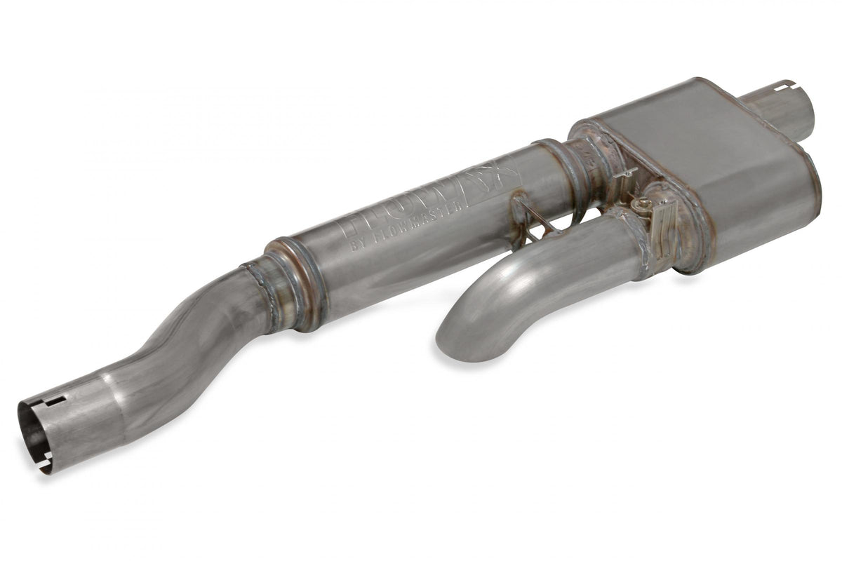 Flow Fx Direct Fit Dual Mode Muffler With Active Valve Fits 2019-2026 (New Body) Silverado/Sierra 1500 5.3L, 2/4 Wd, All Wheelbases Aggressive To Moderate Sound Flowmaster