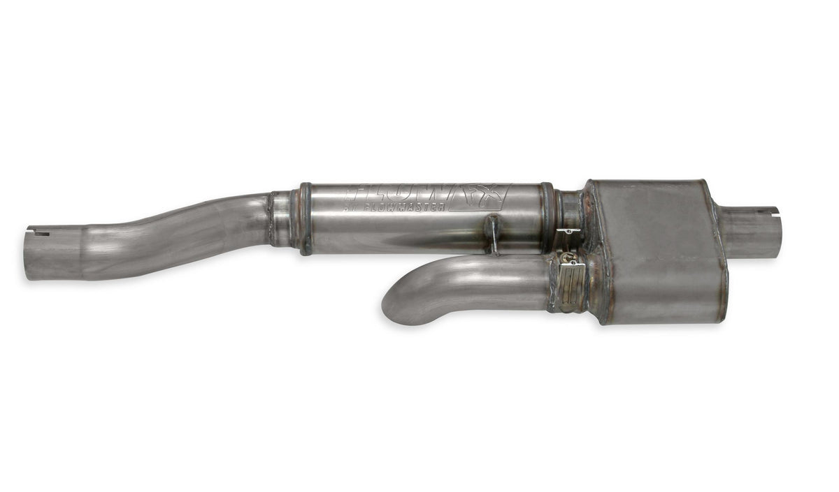Flow Fx Direct Fit Dual Mode Muffler With Active Valve Fits 2019-2026 (New Body) Silverado/Sierra 1500 5.3L, 2/4 Wd, All Wheelbases Aggressive To Moderate Sound Flowmaster