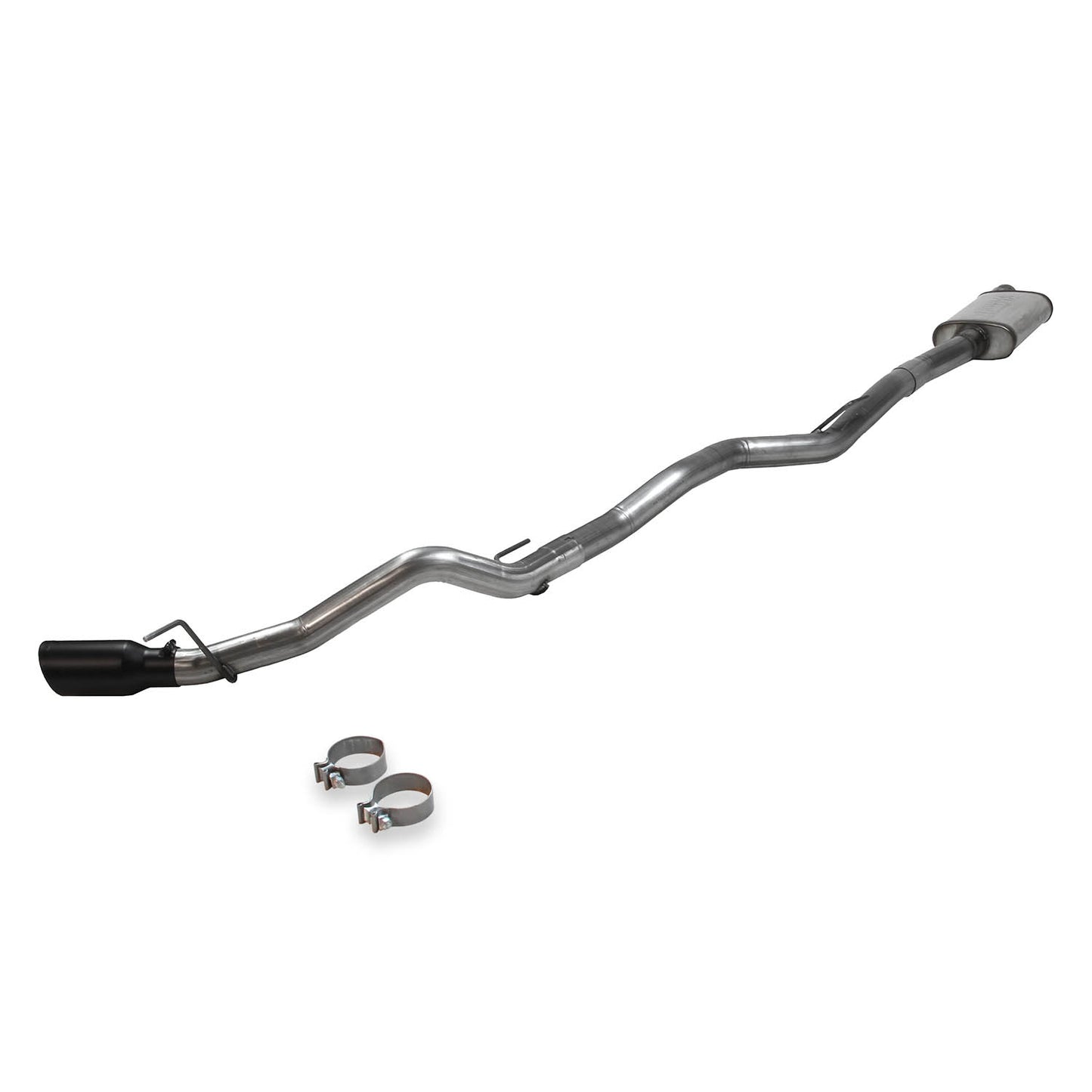 Flow Fx Cat-Back Exhaust System Fits 2020-2025 Jeep Gladiator With 3.6L Engine, 409 Stainless Steel, Single Exit With Black Tip Aggressive To Moderate Sound Flowmaster