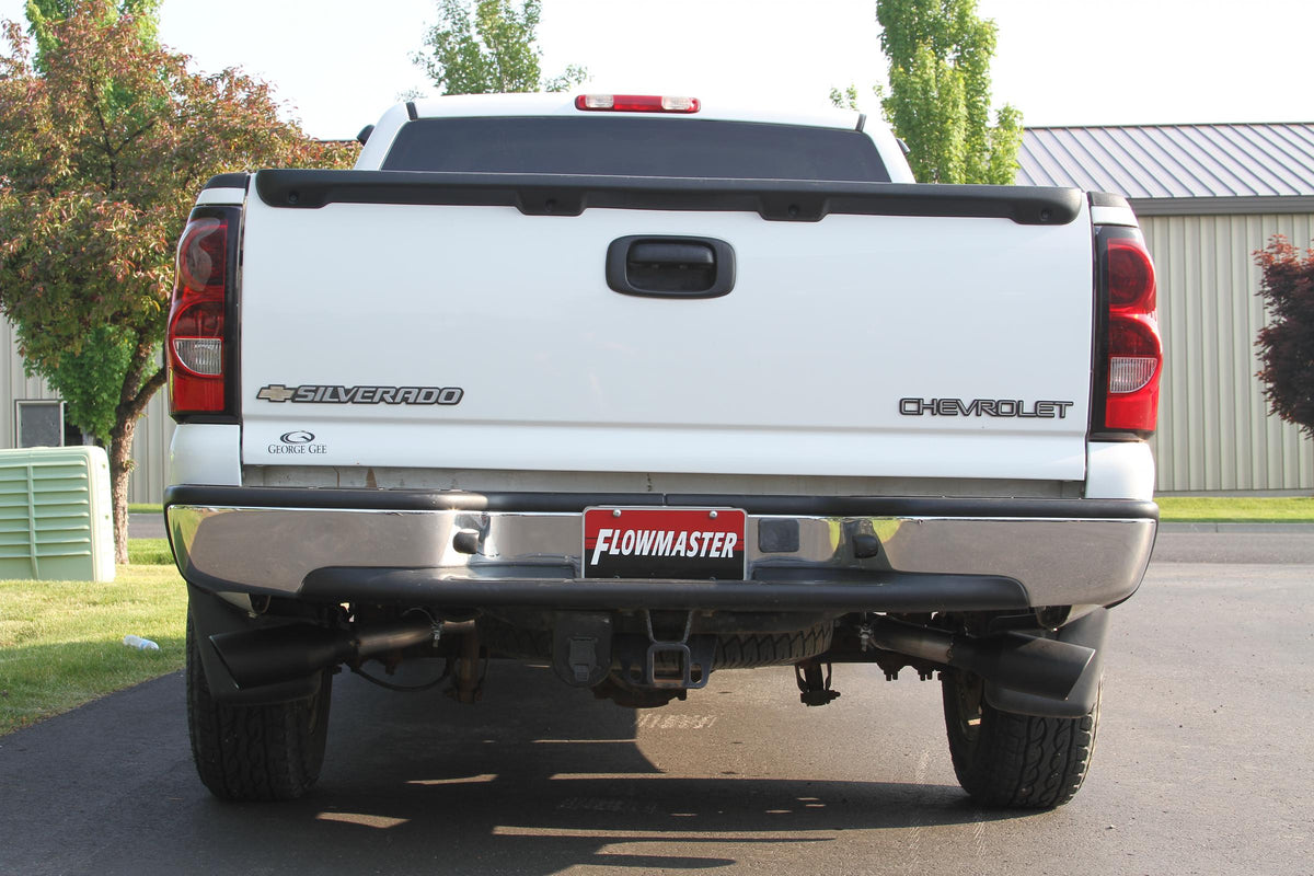 Flow Fx Cat-Back Exhaust System Fits 1999-2007 (Classic Body) Silverado/Sierra 1500 With Either A 4.3L, 4.8L Or 5.3L Engine 2/4 Wheel Drive With 143.5 Inch Wheelbase Moderate Sound Flowmaster