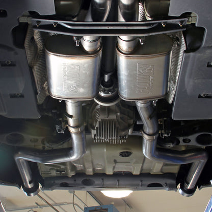 Flow Fx Cat-Back Exhaust System Fits 2015-2023 Dodge Charger Hellcat 6.2L And Srt With The 6.4L Hemi Engine And Factory Active Exhaust Valves Aggressive To Moderate Sound Flowmaster