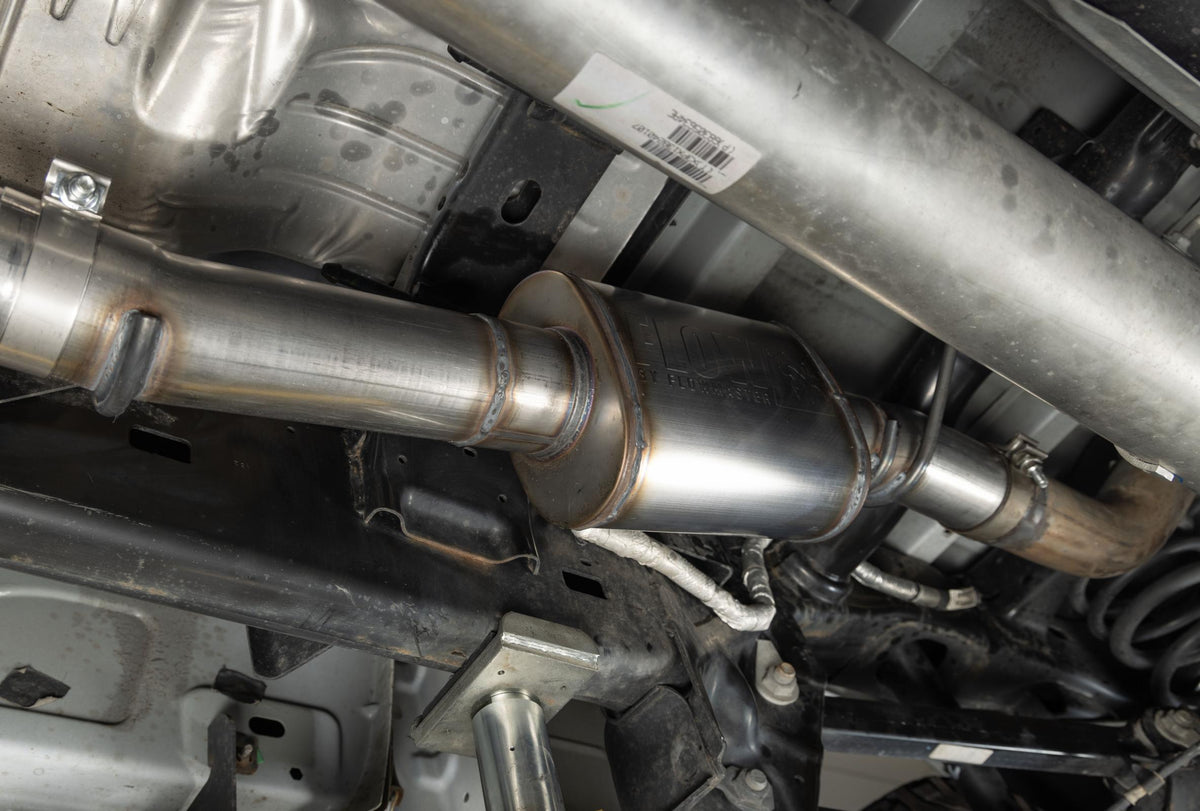 Flow Fx Direct Fit Muffler Fits 14-25 Ram 2500/3500 6.4L Gas Engine Ffx Direct Fit Muffler Exhaust System, 409 Stainless Steel Flowmaster