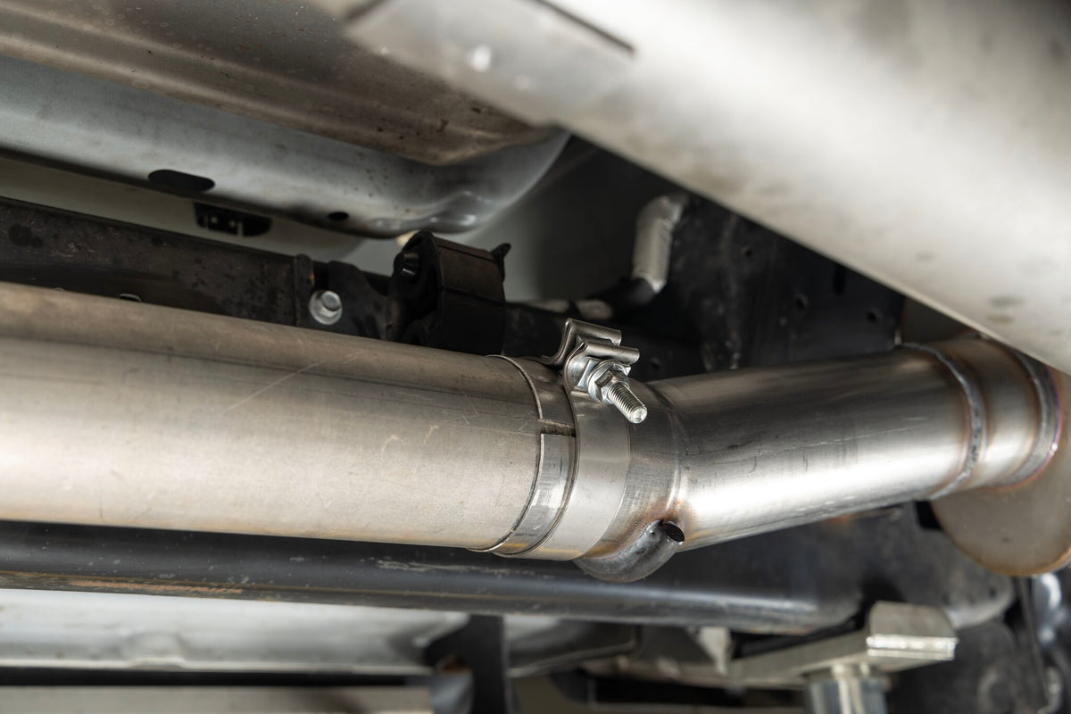 Flow Fx Direct Fit Muffler Fits 14-25 Ram 2500/3500 6.4L Gas Engine Ffx Direct Fit Muffler Exhaust System, 409 Stainless Steel Flowmaster