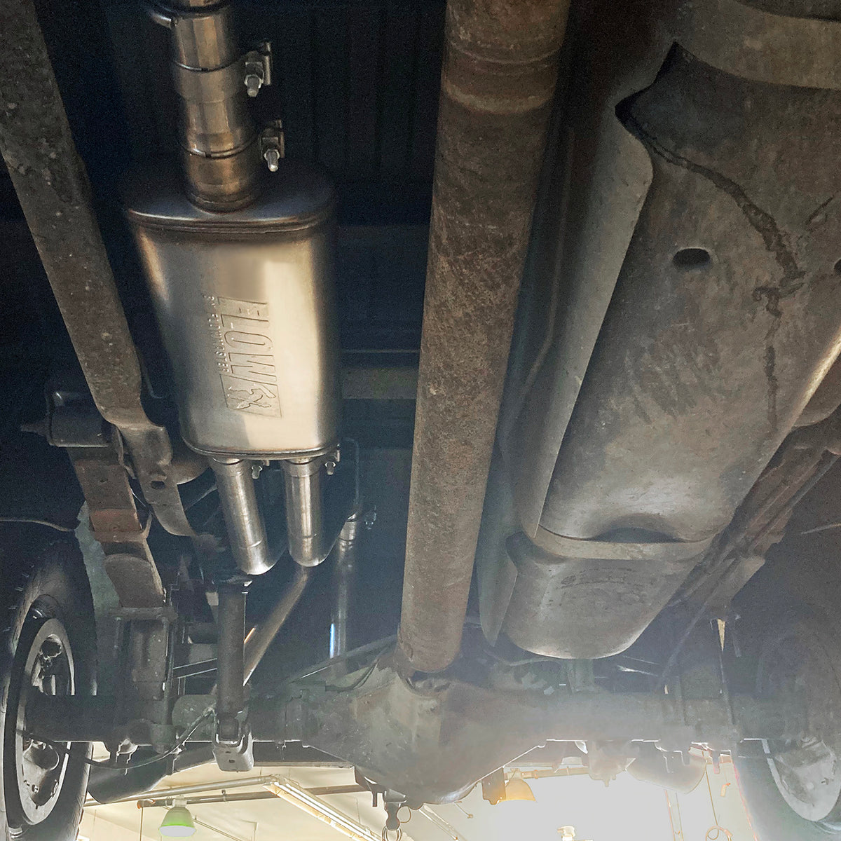 Flow Fx Cat-Back Exhaust System Fits 1994-2001 Dodge Ram 1500 And 1994-2002 2500/3500 With 3.9L / 5.2L / 5.9L Engines, Stainless Steel, Dual Exit Flowmaster