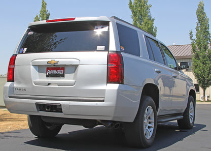 Flow Fx Cat-Back Exhaust System Fits 2015-2020 GM Tahoe/Yukon 5.3L, Flow Fx Cat-Back, Dual Out Same Side Exit, Stainless Steel Exhaust System Flowmaster
