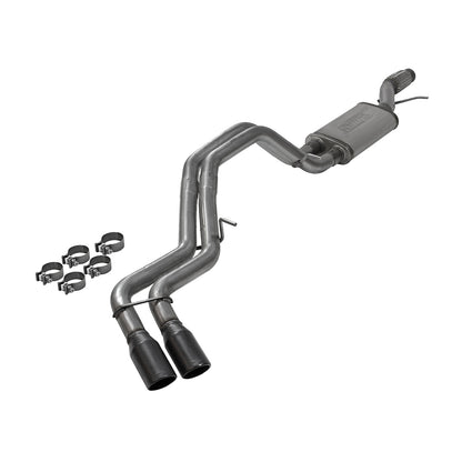 Flow Fx Cat-Back Exhaust System Fits 2015-2020 GM Tahoe/Yukon 5.3L, Flow Fx Cat-Back, Dual Out Same Side Exit, Stainless Steel Exhaust System Flowmaster